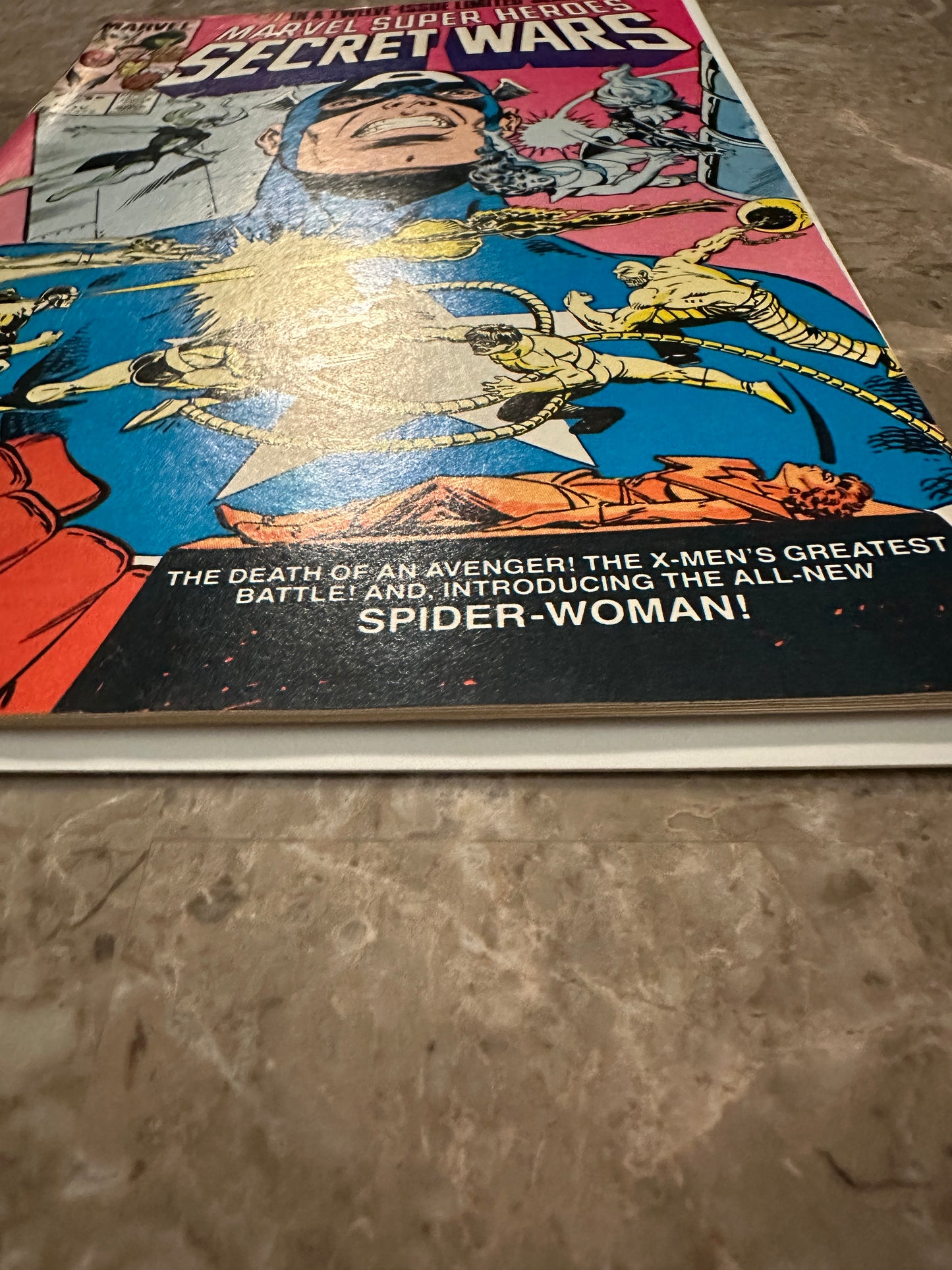 Marvel Super Heroes: Secret Wars #7 Newsstand FN+ 6.5 (Marvel Comics 1984)