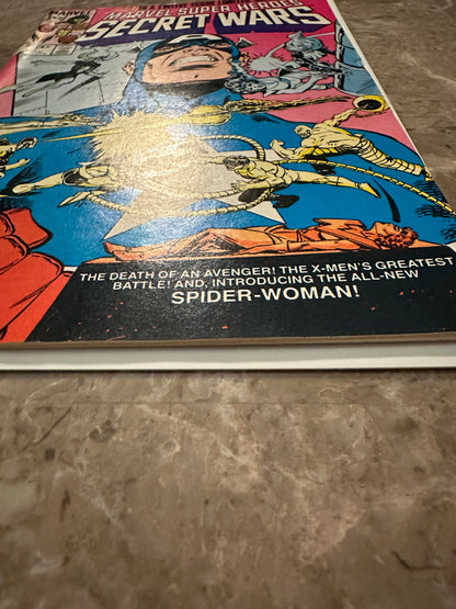 Marvel Super Heroes: Secret Wars #7 Newsstand FN+ 6.5 (Marvel Comics 1984)