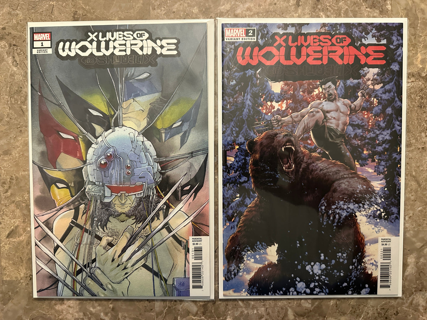 X Lives of Wolverine #1-2 NM High Grade Starter Set (Marvel 2022) - Momoko