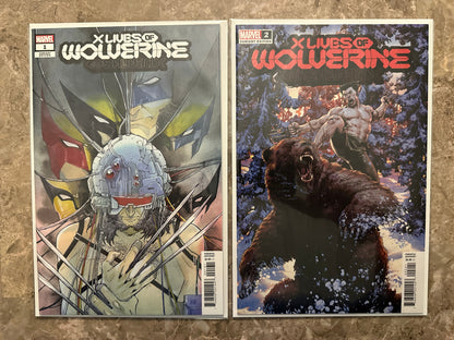 X Lives of Wolverine #1-2 NM High Grade Starter Set (Marvel 2022) - Momoko