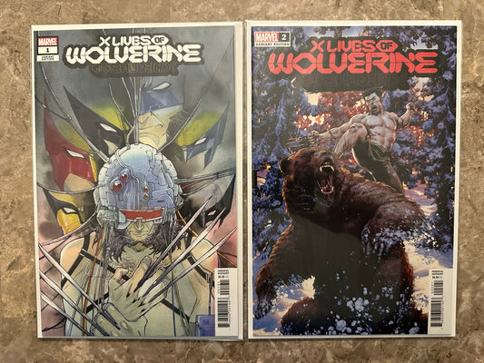 X Lives of Wolverine #1-2 NM High Grade Starter Set (Marvel 2022) - Momoko
