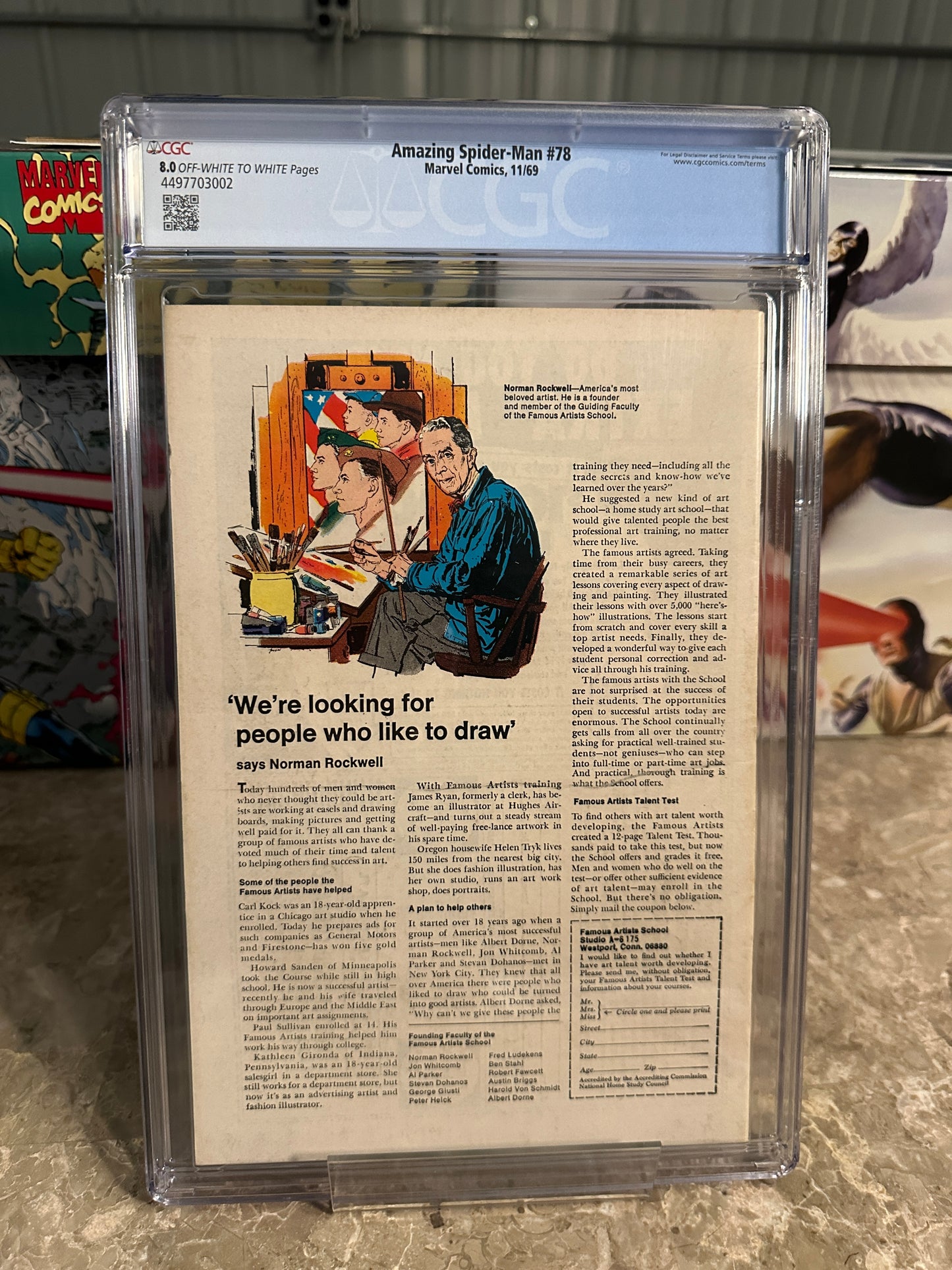 Amazing Spider-Man #78 CGC 8.0 (1969 Marvel)