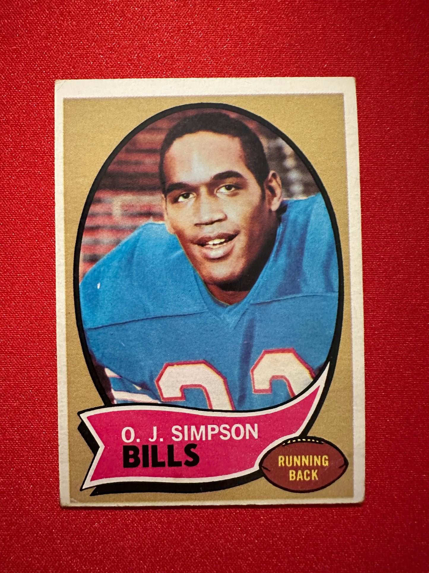 1970 Topps O.J. SIMPSON #90 Rookie Card RC - Buffalo Bills - Vintage