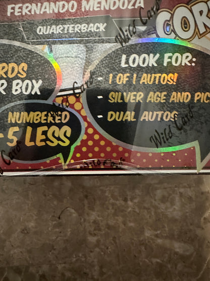 2025 Wild Card Comix Improbable Limited Box - Fernando Mendoza - Read Desc