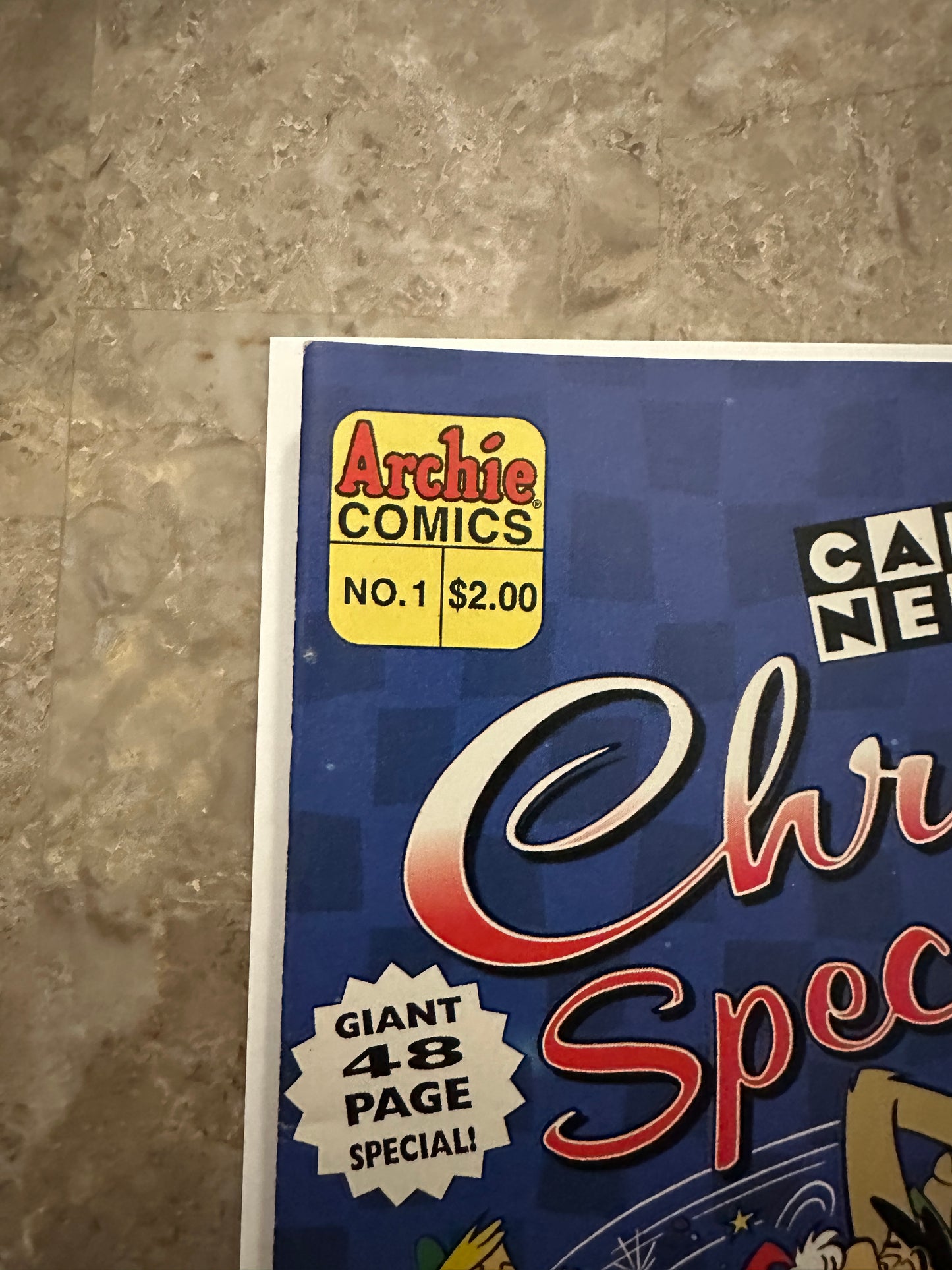 Cartoon Network Christmas Spectacular Newsstand FN+ 6.5 (Archie 1997) - unpressed