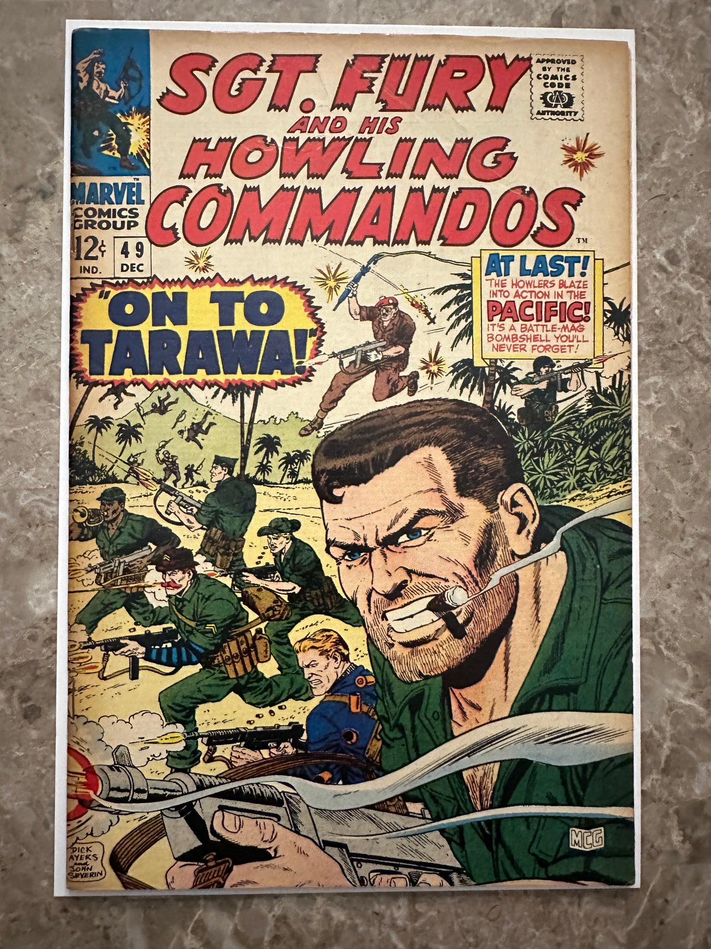 Sgt Fury #49 VG+ 4.5 (Marvel Comics 1967)