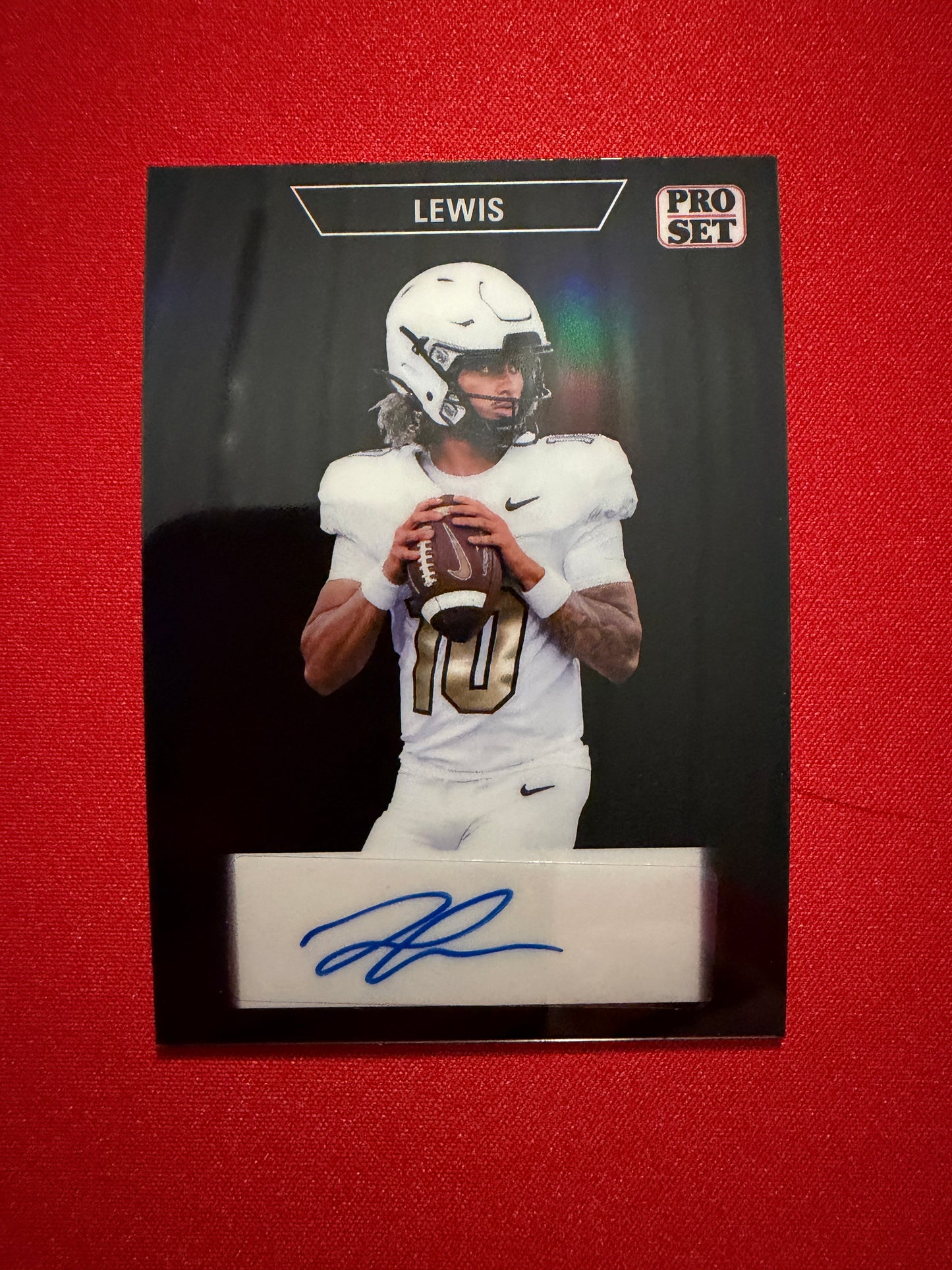 Juju Lewis 2026 Leaf Pro Set Metal Football Pitch Black Auto /3