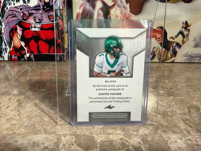 2026 Leaf Trinity Football Dante Moore Base Auto Bronze /75