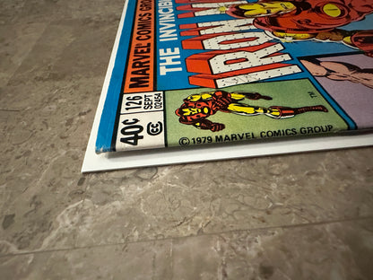Iron Man #126 Newsstand FN 6.0 (1979 Marvel Comics)