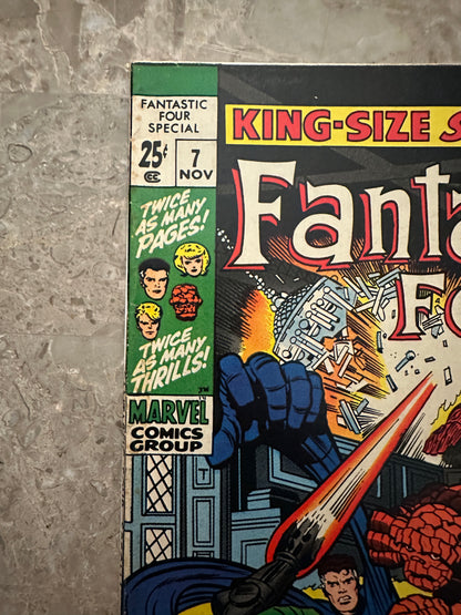 Fantastic Four Annual #7 VG/FN 5.0-5.5 (1963 Marvel)