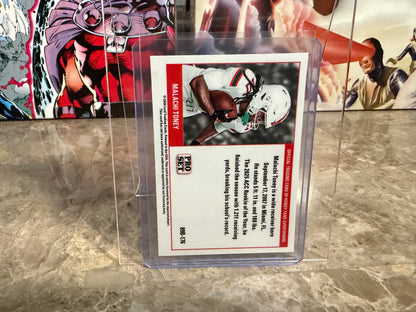 Malachi Toney 2026 Leaf Pro Set Metal Football 1989 Purple /7