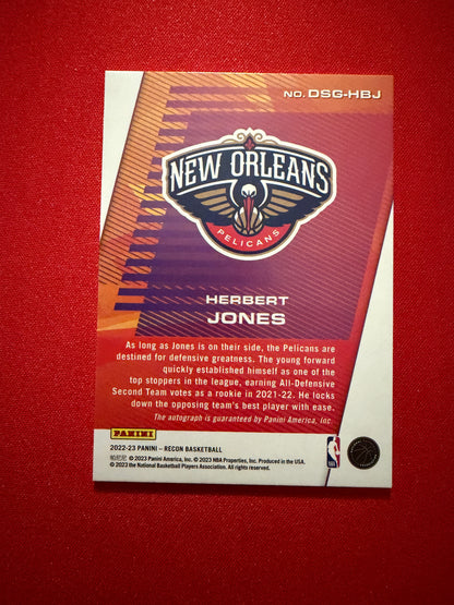 Herbert Jones 2022-23 Panini Recon Destined For Greatness Auto /149