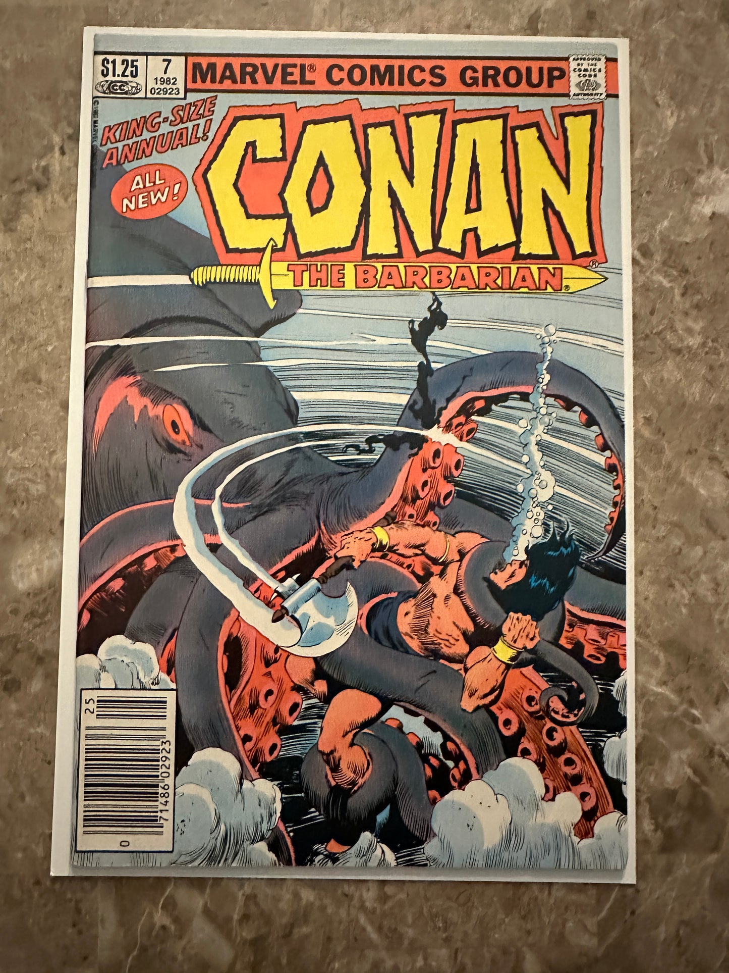 Conan the Barbarian Annual #7-8 Higher Grade (Marvel Comics 1982)