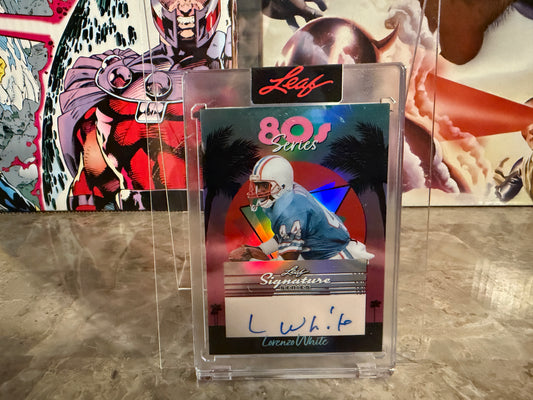 Lorenzo White 2026 Leaf Signature Series 80s Series Auto 1/1