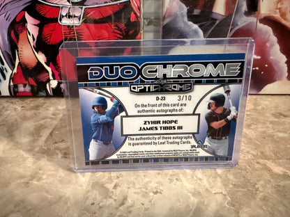 Zyhir Hope James Tibbs 2025 Leaf Optichrome Duochrome Auto Crystal /10