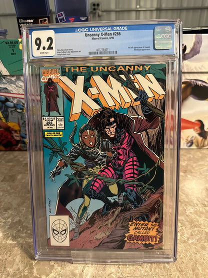 Uncanny X-Men #266 CGC 9.2 (Marvel 1990) - New Case