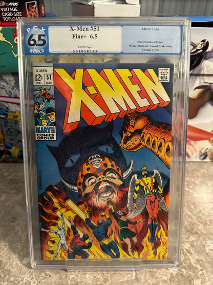 X-Men #51 PGX/CGC 6.5 (Marvel 1968)