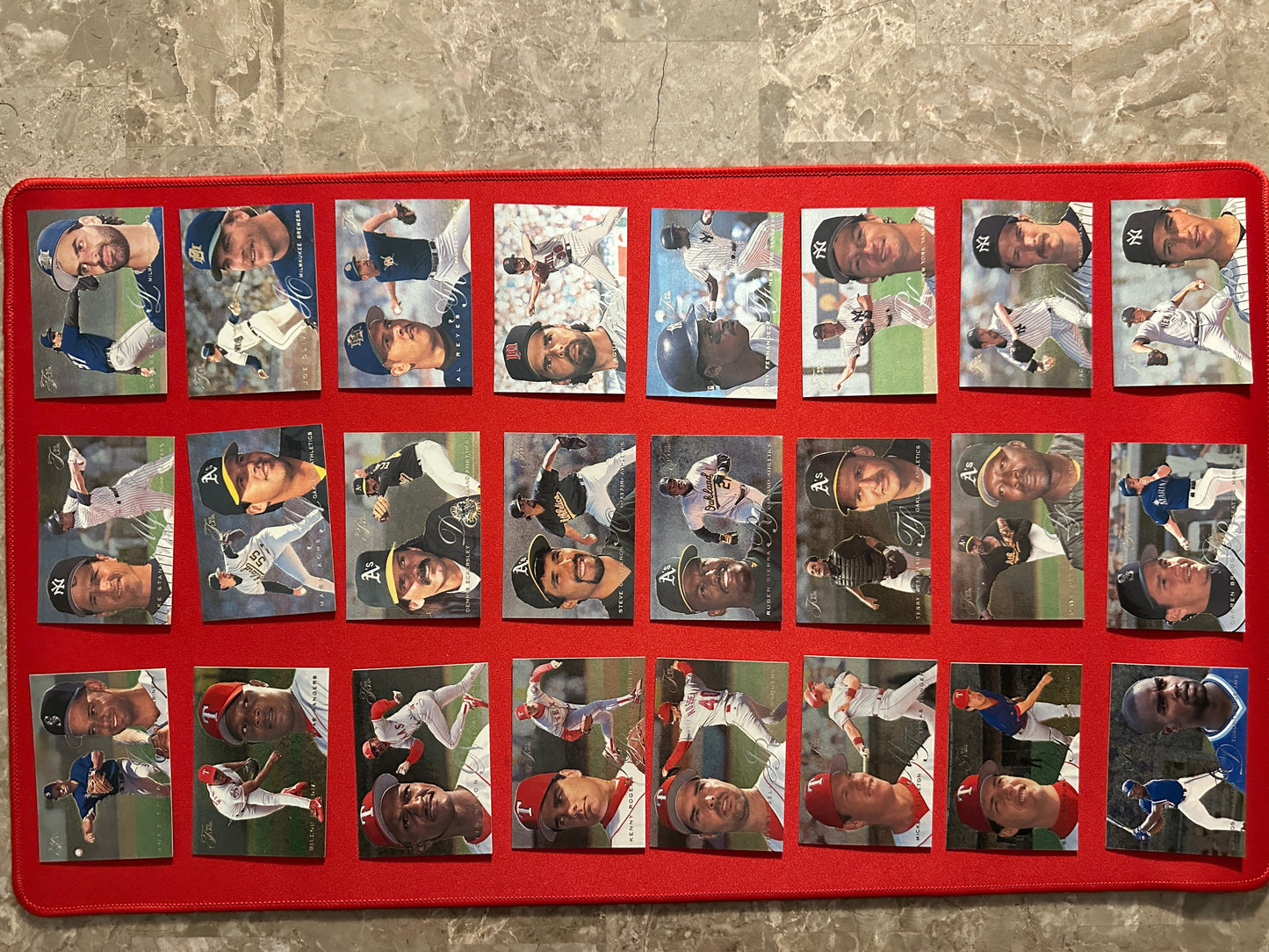 1995 Fleer Flair Lot of 170 - Minimal Duplication
