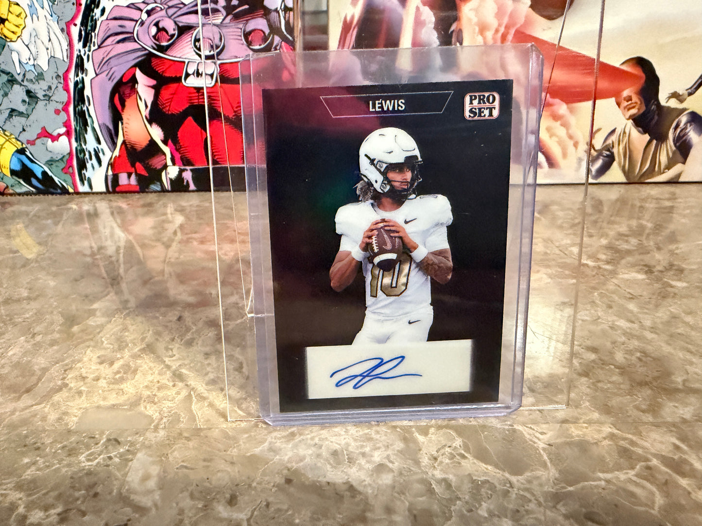 Juju Lewis 2026 Leaf Pro Set Metal Football Pitch Black Auto /3