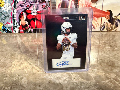 Juju Lewis 2026 Leaf Pro Set Metal Football Pitch Black Auto /3