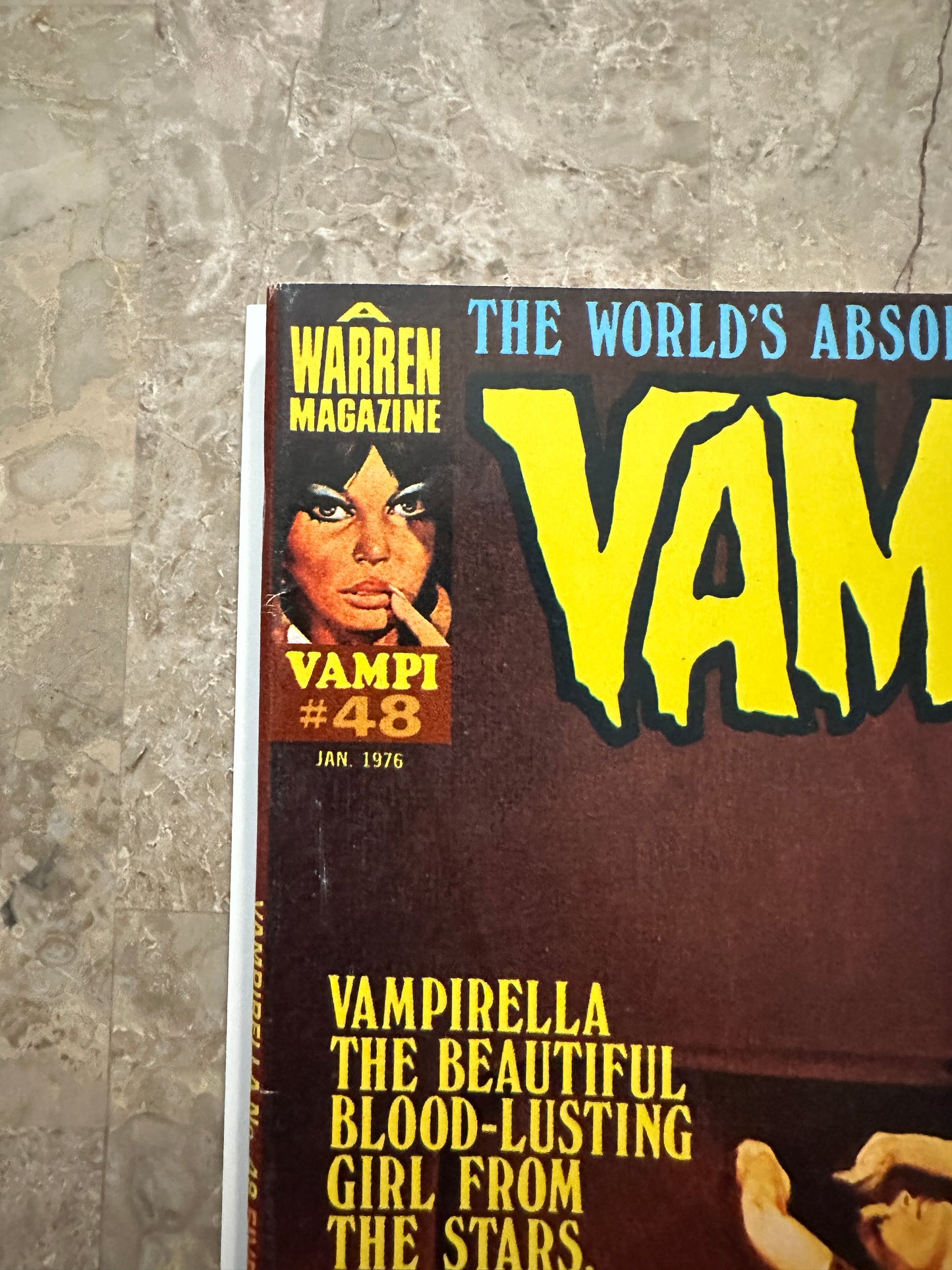 Vampirella #48 FN 6.0 (1975 Warren Publishing) - Nice copy