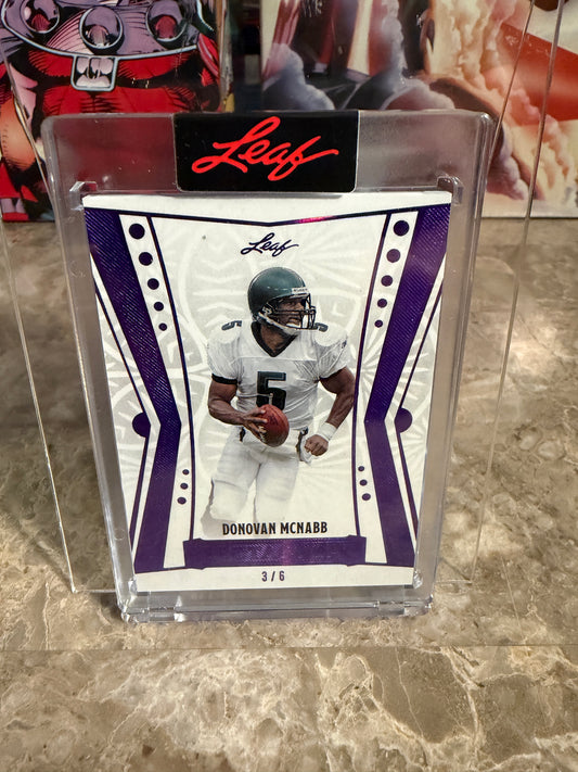 2026 Leaf Spectacular Football Base Donovan McNabb Purple /6