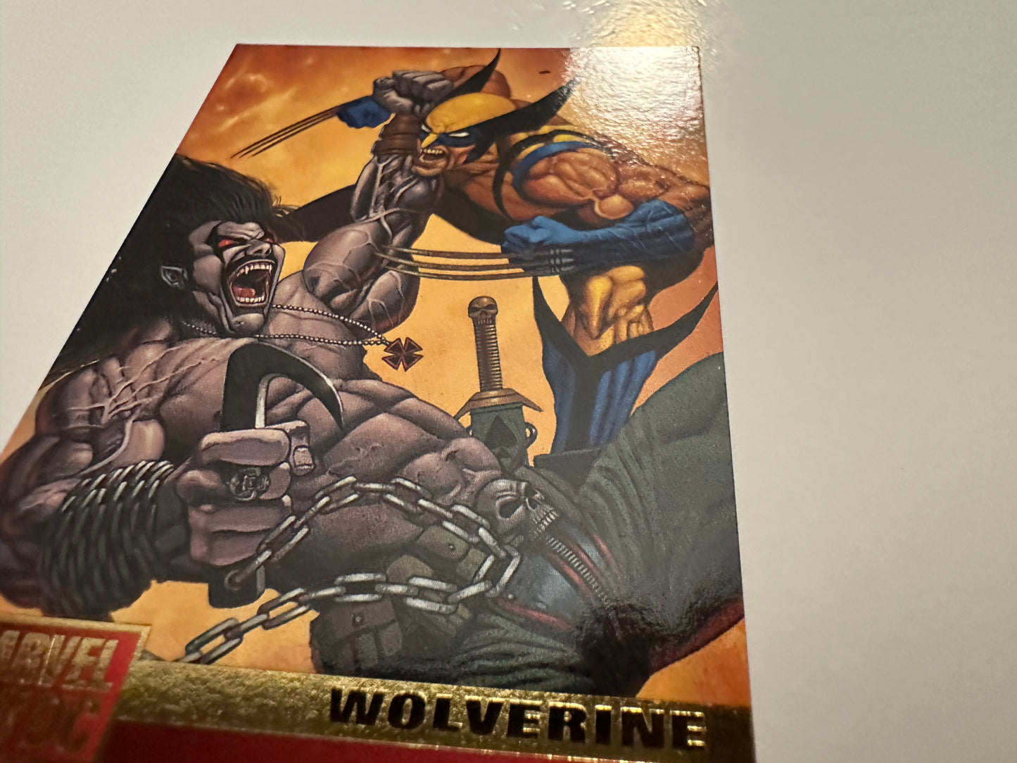 Wolverine/Lobo #55 (1995 Fleer DC vs. Marvel) - High grade