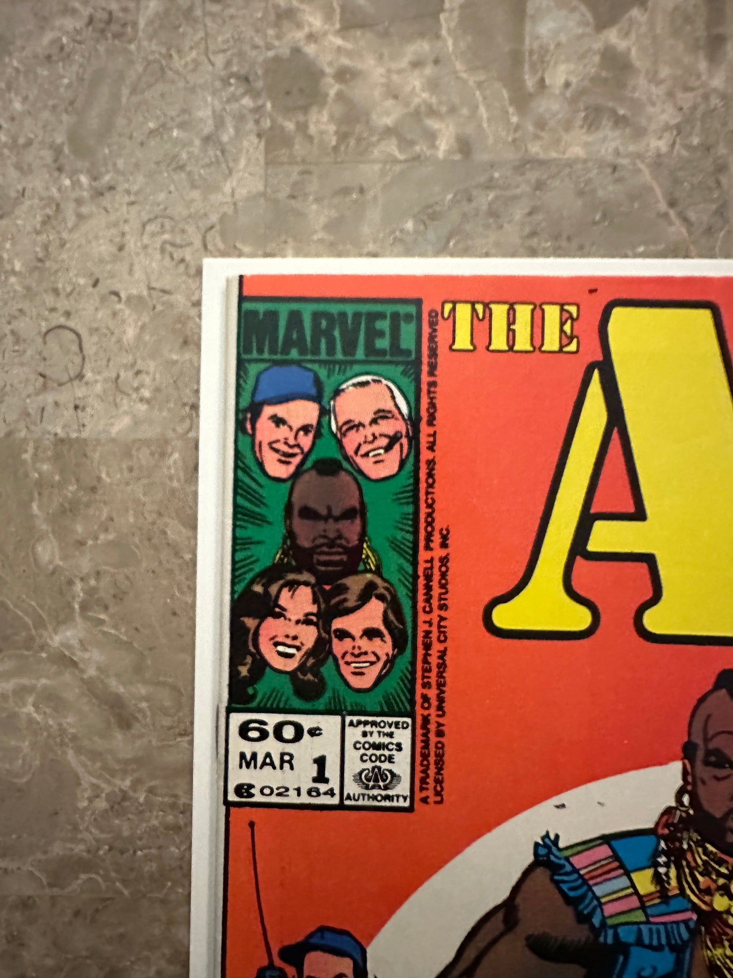 The A-Team #1 Newsstand High Grade (1984 Marvel Comics)