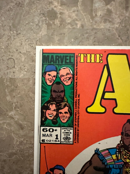 The A-Team #1 Newsstand High Grade (1984 Marvel Comics)