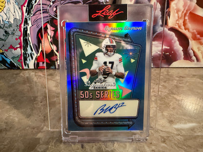 Byrum Brown 2026 Leaf Signature Series 50s Series Auto 1/1