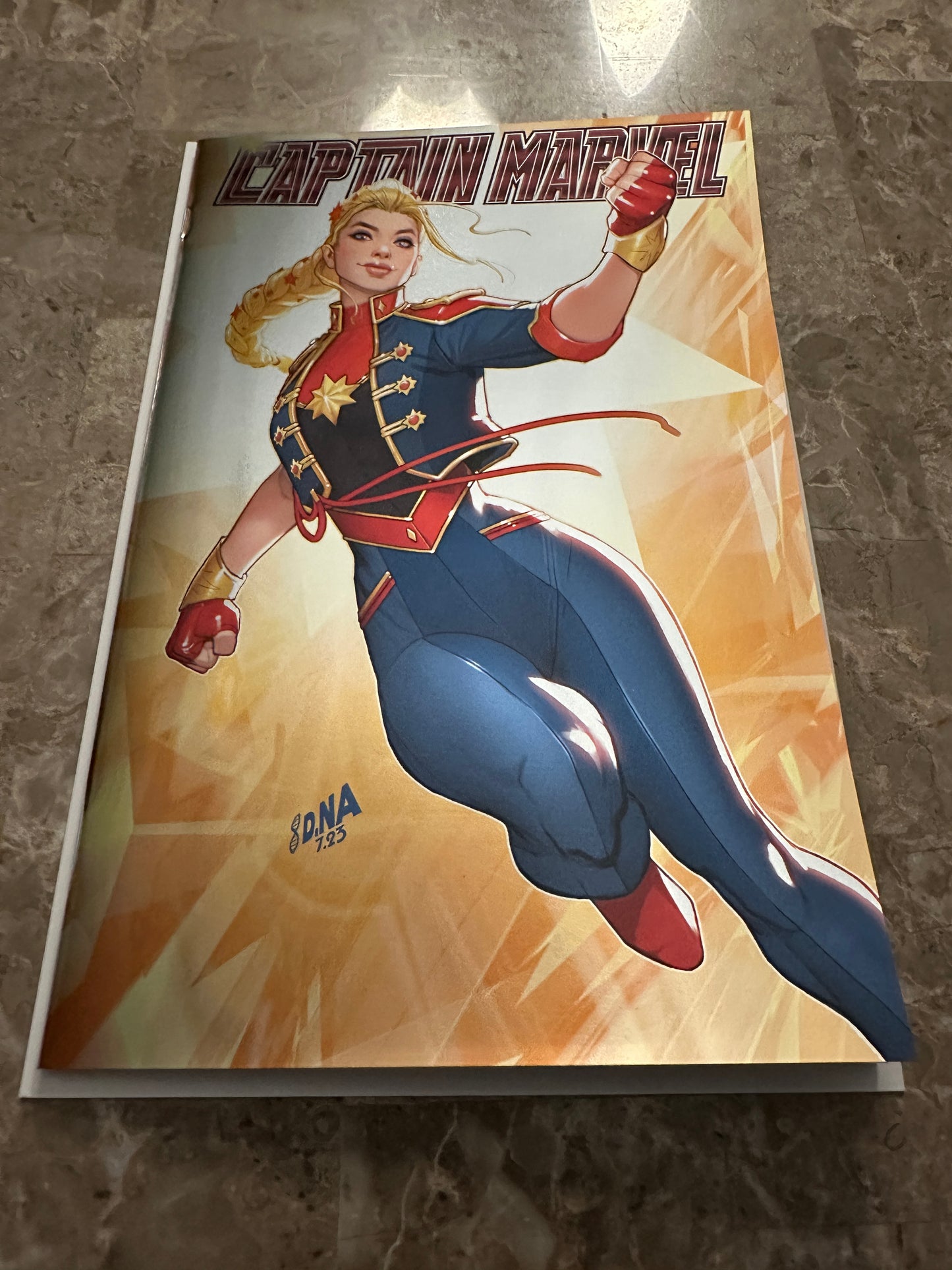 Captain Marvel #1 Foil NM 9.4 (Marvel 2023) - Nakayama Cover