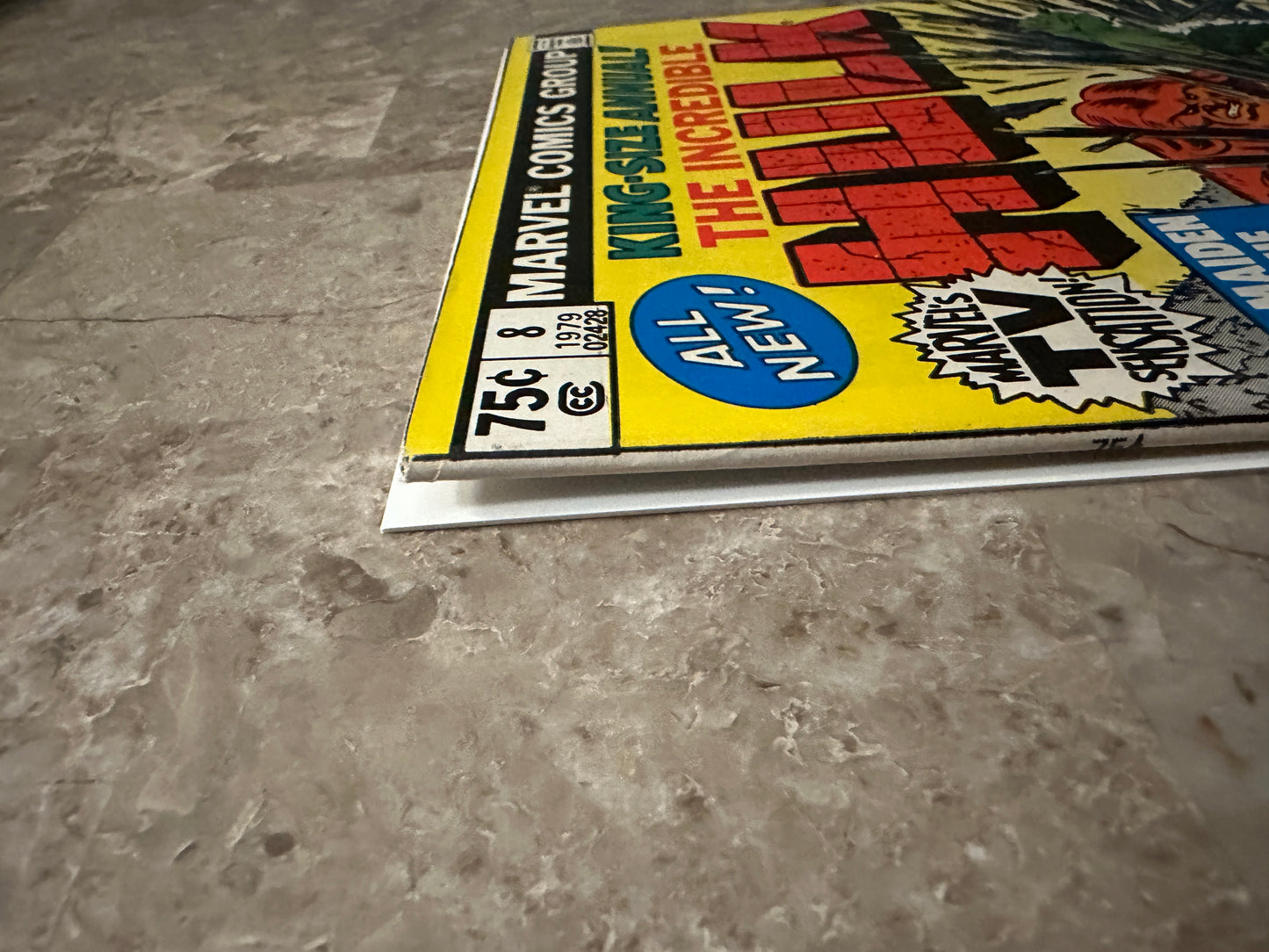 Incredible Hulk Annual #8 Newsstand FN+ 6.5 (Marvel Comics 1979) - Presents VF