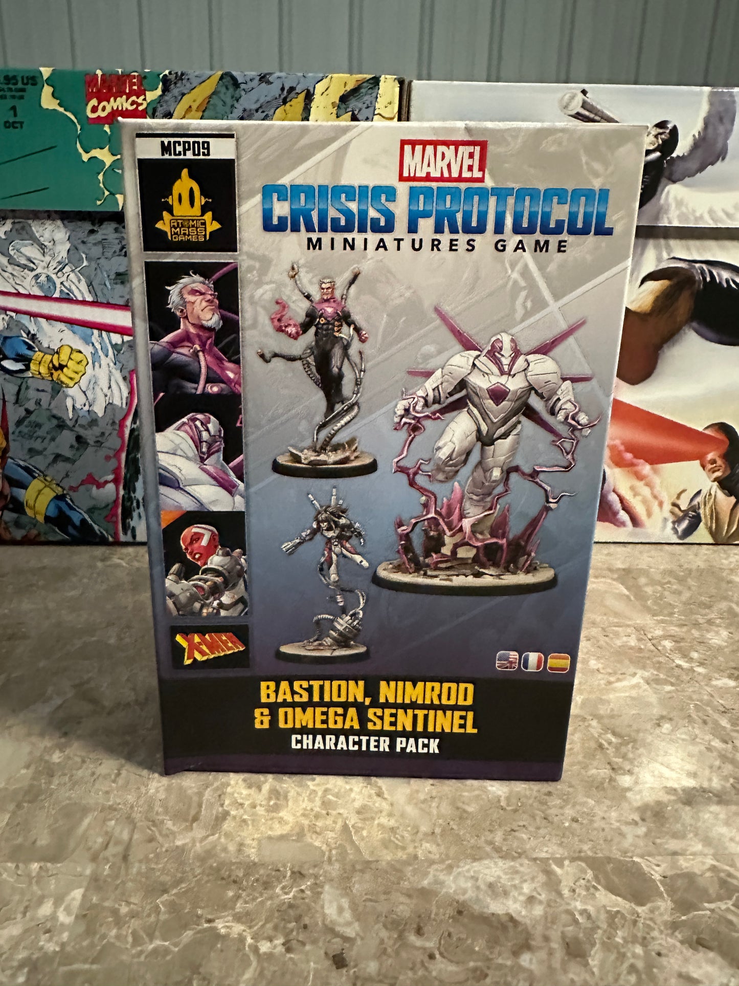 🤖 Marvel: Crisis Protocol – Bastion, Nimrod & Omega Sentinel Character Pack