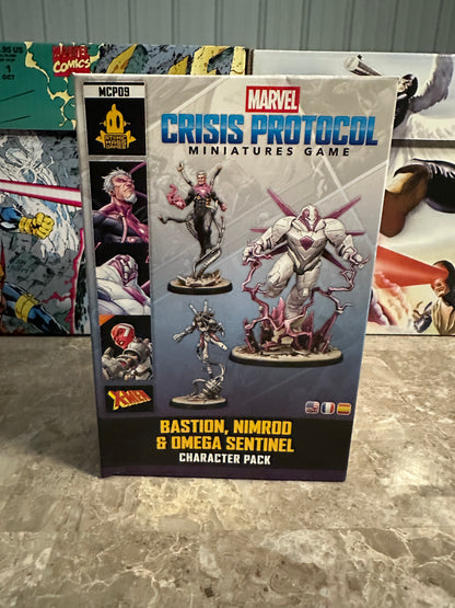🤖 Marvel: Crisis Protocol – Bastion, Nimrod & Omega Sentinel Character Pack