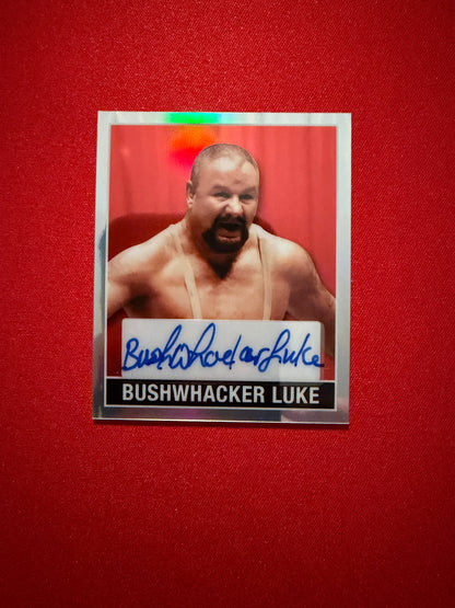 Bushwhacker Luke 2026 Leaf Metal Ring Kings 1948 Auto Red 1/4 Bookend