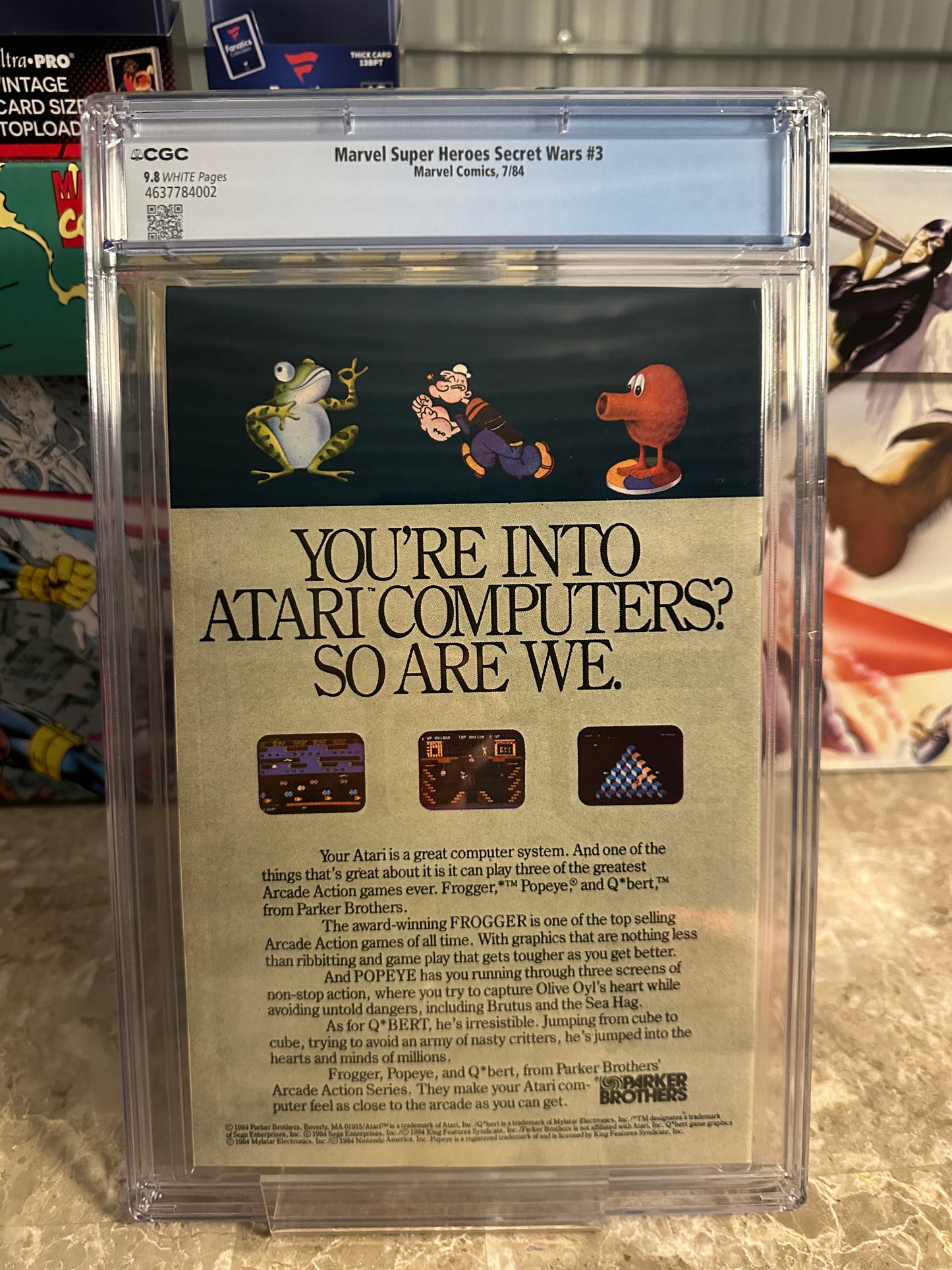 Marvel Super-Heroes: Secret Wars #3 CGC 9.8 WP (1984 Marvel) - New Case