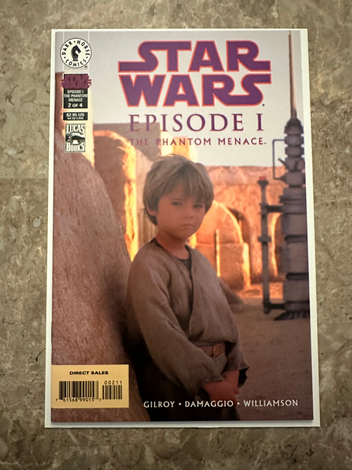 Star Wars Episode I The Phantom Menace #2 NM+ 9.6 (1999 Dark Horse)
