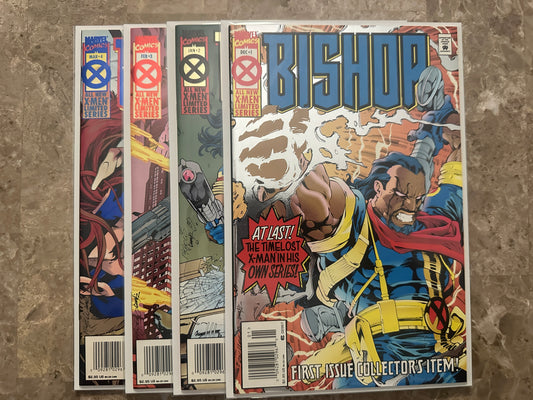 Bishop #1-4 Newsstand High Grade Full Set (1994 Marvel)