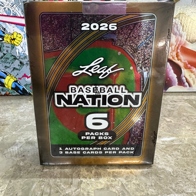 Leaf Baseball Nation Hobby Box (2026)