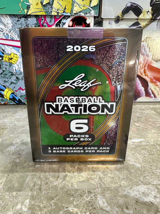 Leaf Baseball Nation Hobby Box (2026)