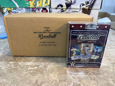 2026 Leaf Metal Draft Edition Baseball Hobby 12-Box Case