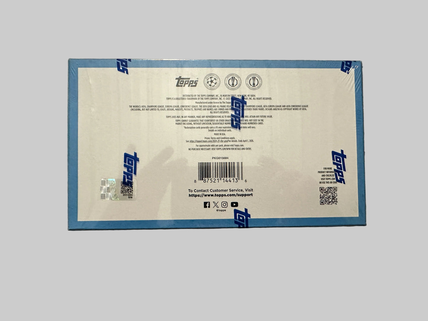 New Release - 2024-25 Topps MERLIN UCC Hobby Box - Ships Same or Next Day