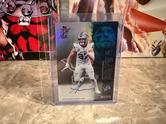 Aidan Hutchinson 2025 Topps Signature Class Football Chrome Auto /275 #74