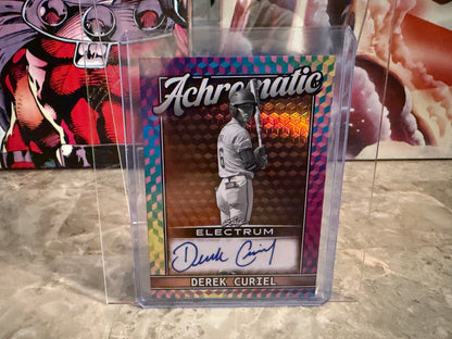 Derek Curiel 2026 Leaf Electrum Achromatic Auto Bronze /25