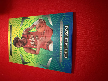 Trae Young 2024-25 Panini Obsidian Basketball Base Caldera SSP #197