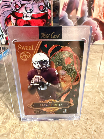 Marcel Reed 2026 Wild Card Wild Art 1/1