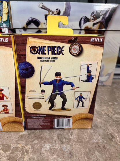 🏴‍☠️ One Piece (Netflix Live-Action) Adventure Series 01 – 3-Figure Full Set