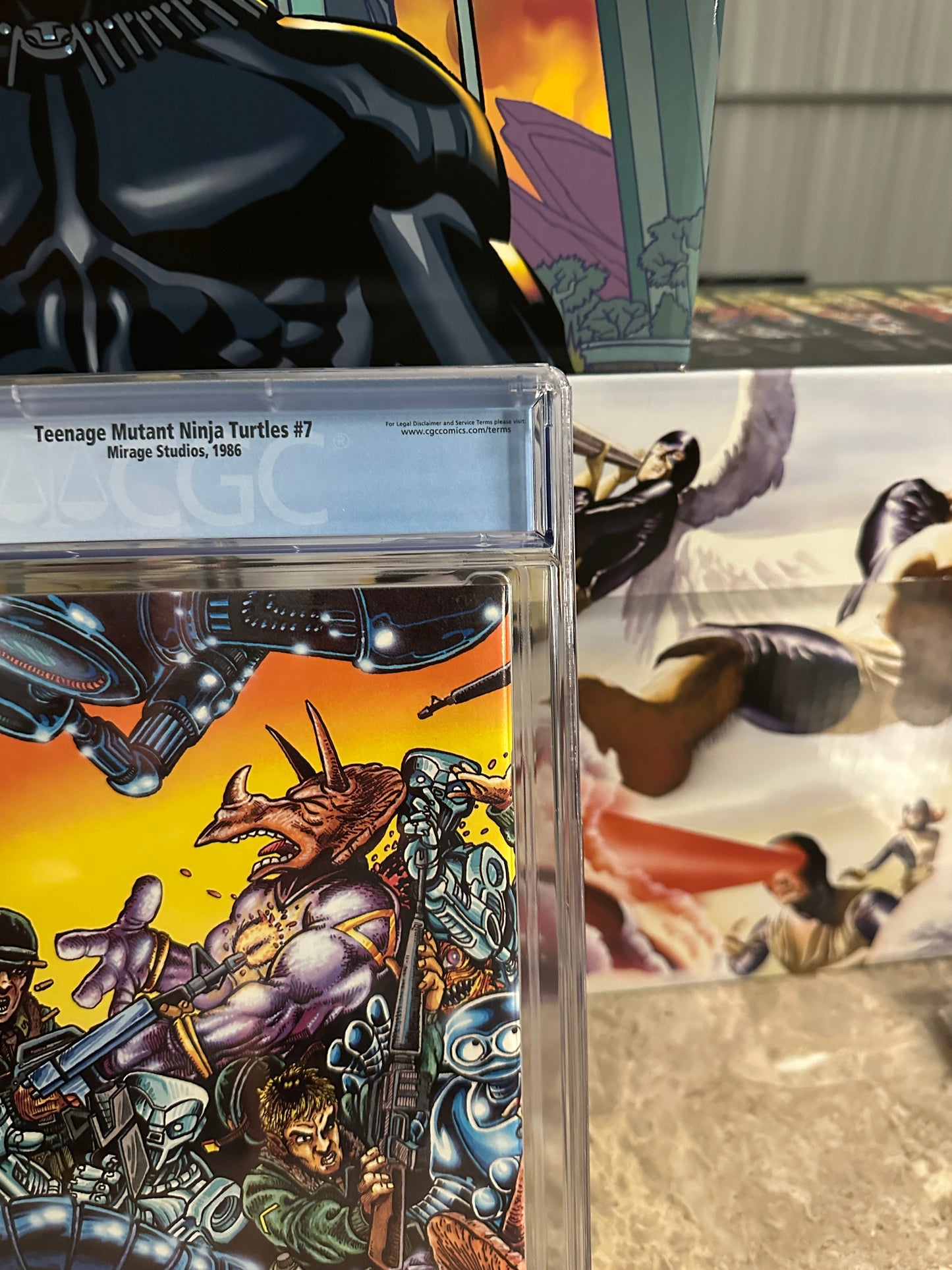 Teenage Mutant Ninja Turtles #7 CGC 9.6 WP (1986 Mirage)