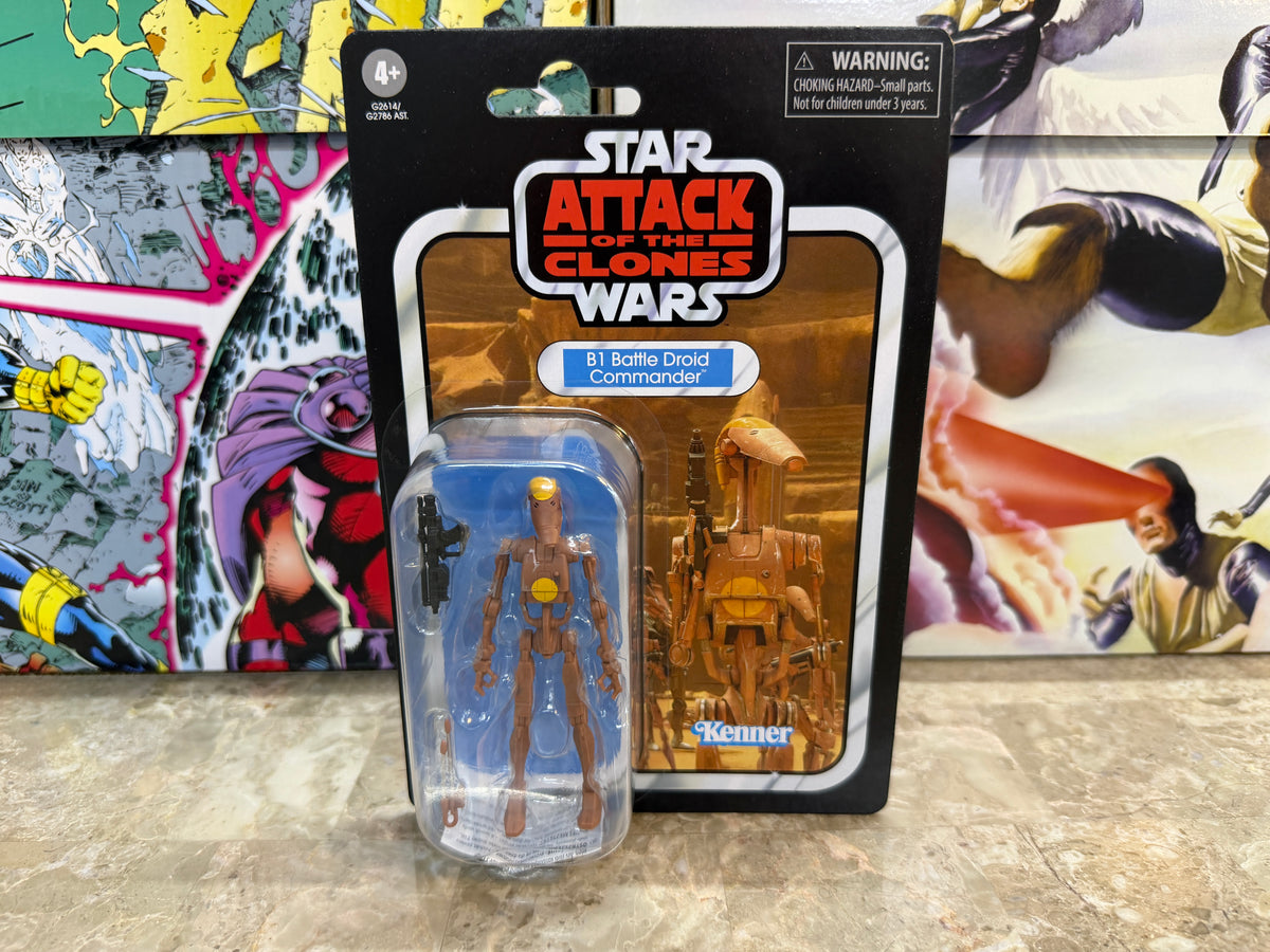 Star Wars: The Vintage Collection B1 Battle Droid Commander VC414 Action Figure