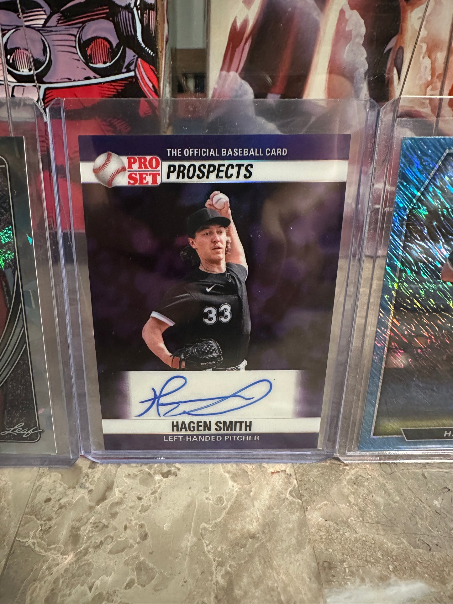 Hagen Smith 2026 Leaf 3-Card Premium Prospect Chase Lot